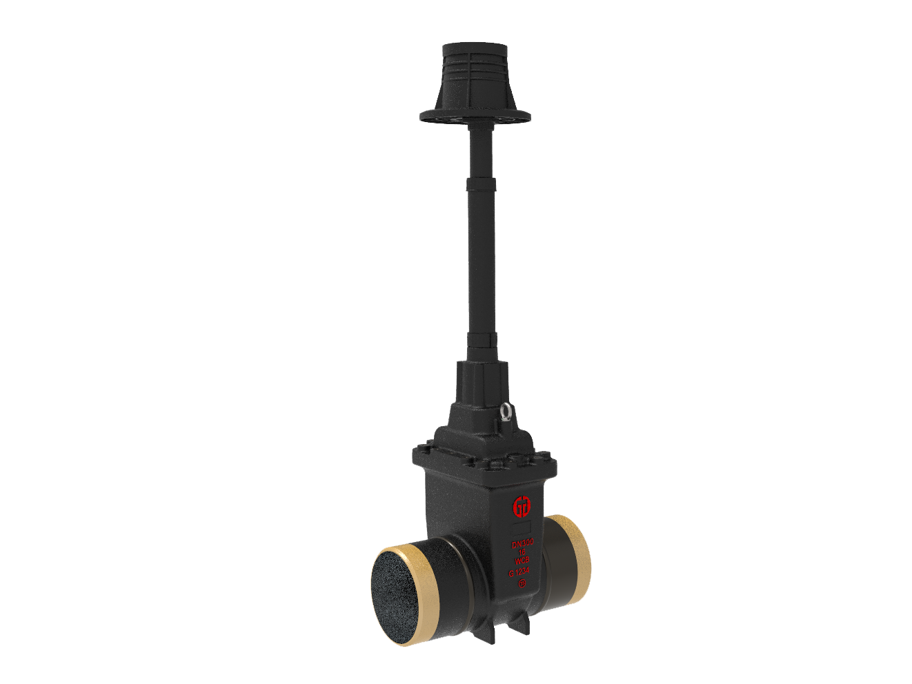 帶伸縮加長(zhǎng)桿（閥井）燃?xì)忾l閥